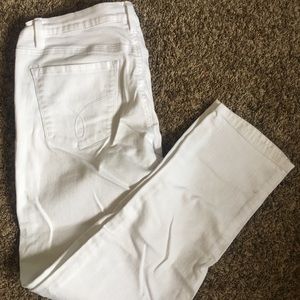 Calvin Klein Boyfriend White Jeans